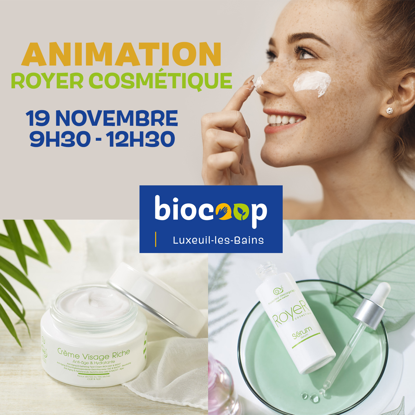 Animation de Royer Cosmétique