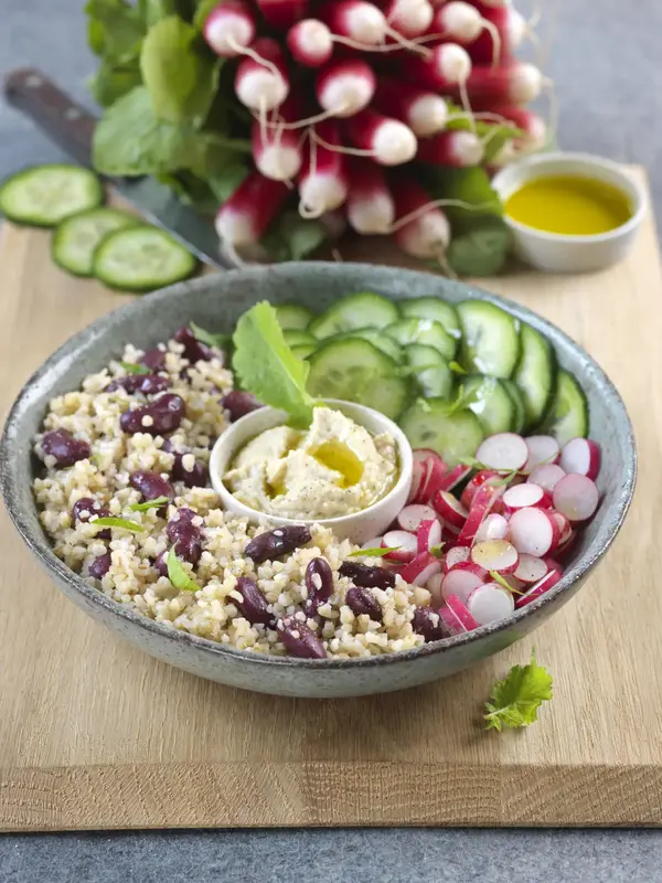 Prix Engagés : Buddha bowl de saison (2,23€/personne)